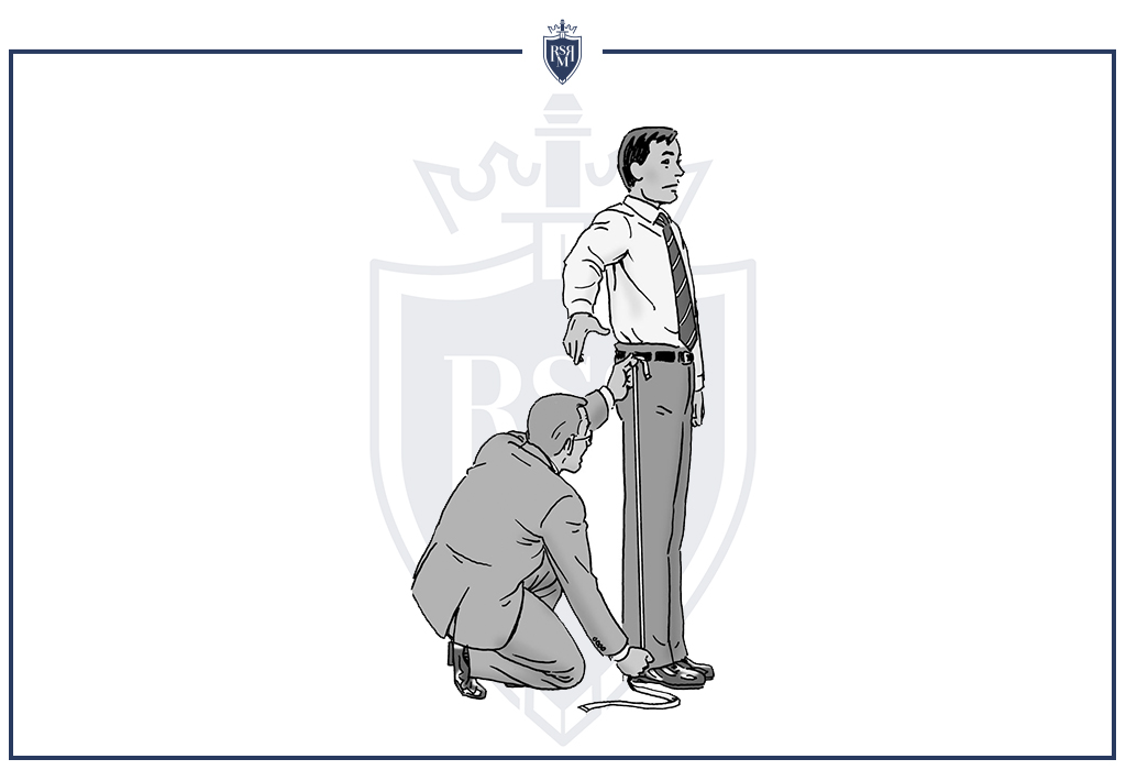 how to correctly measure men dress pants