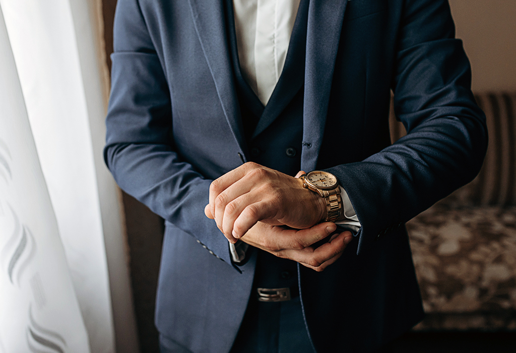 Wearing A Three Piece Suit