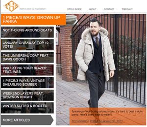 The Style Blogger The Style Blogger screenshot