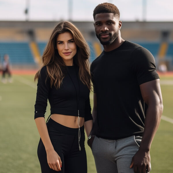 girl attracted to athletic man