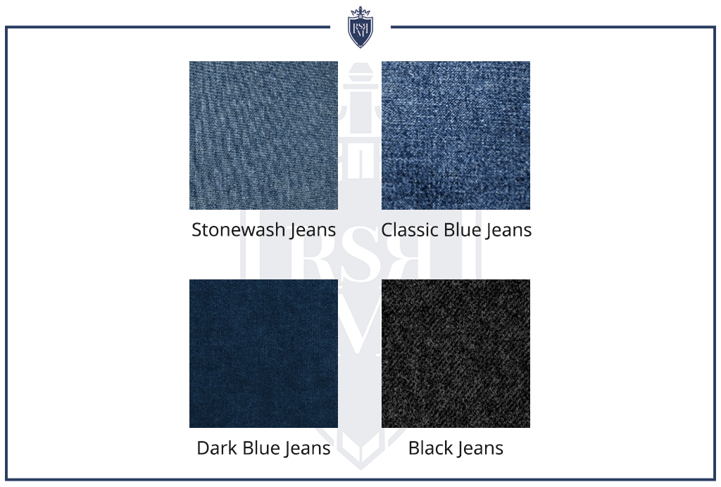 Infographic - Denim Color Chart