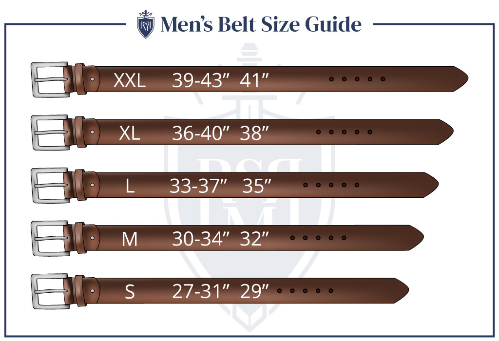 belt sizes for boys