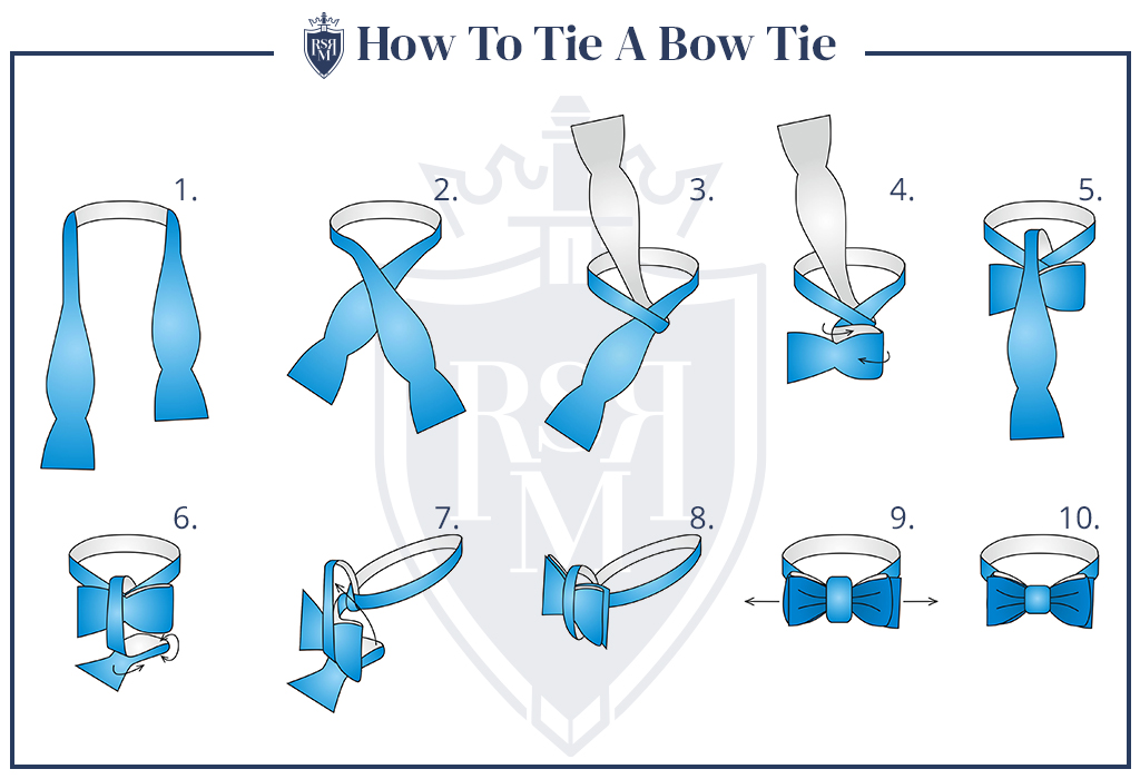 how to tie a bow tie