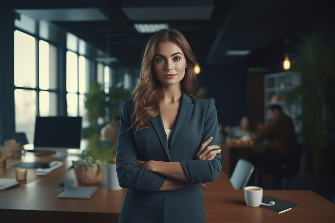 young business woman