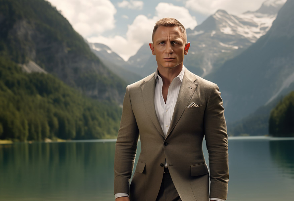 daniel craig has trapezoid male body shape
