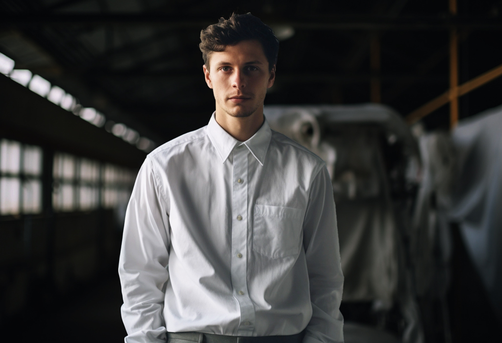 dress shirt torso loose fit