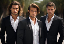 men with long hair styles
