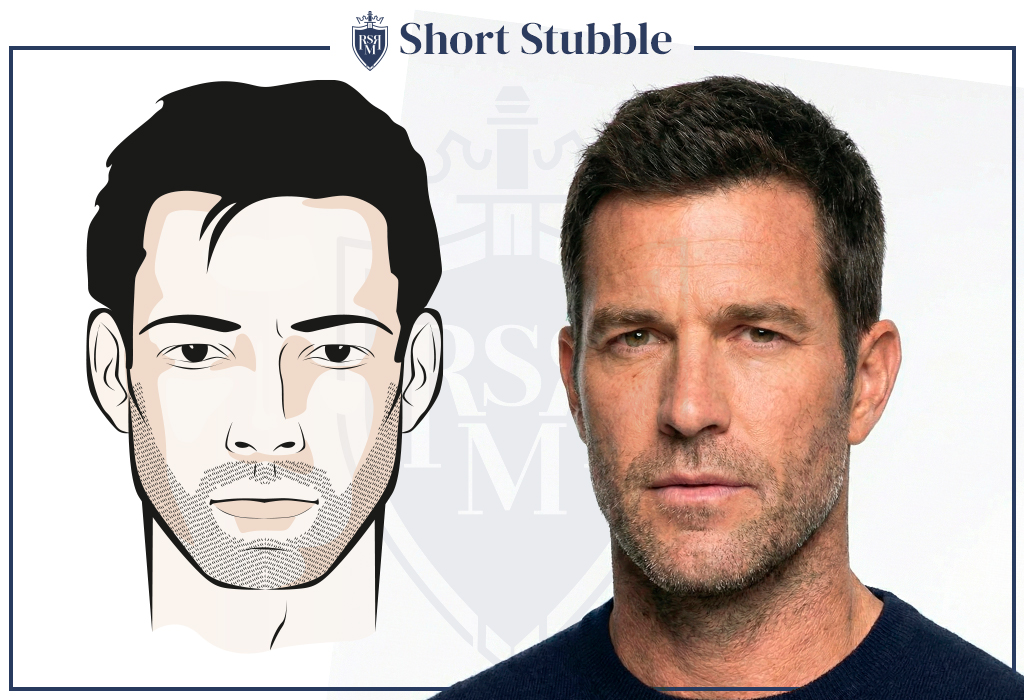 short-stubble beard style