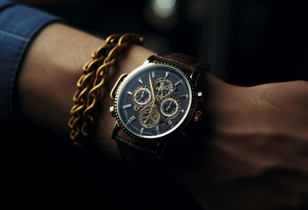 matching accessories with watch