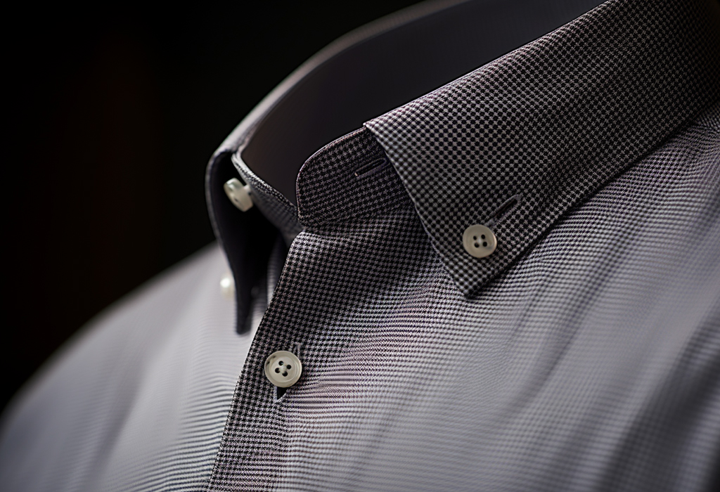 buttom dowm collar