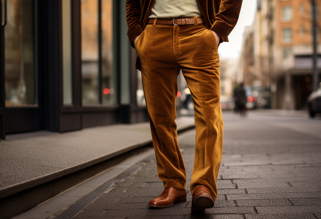 Corduroy fabric for men trousers