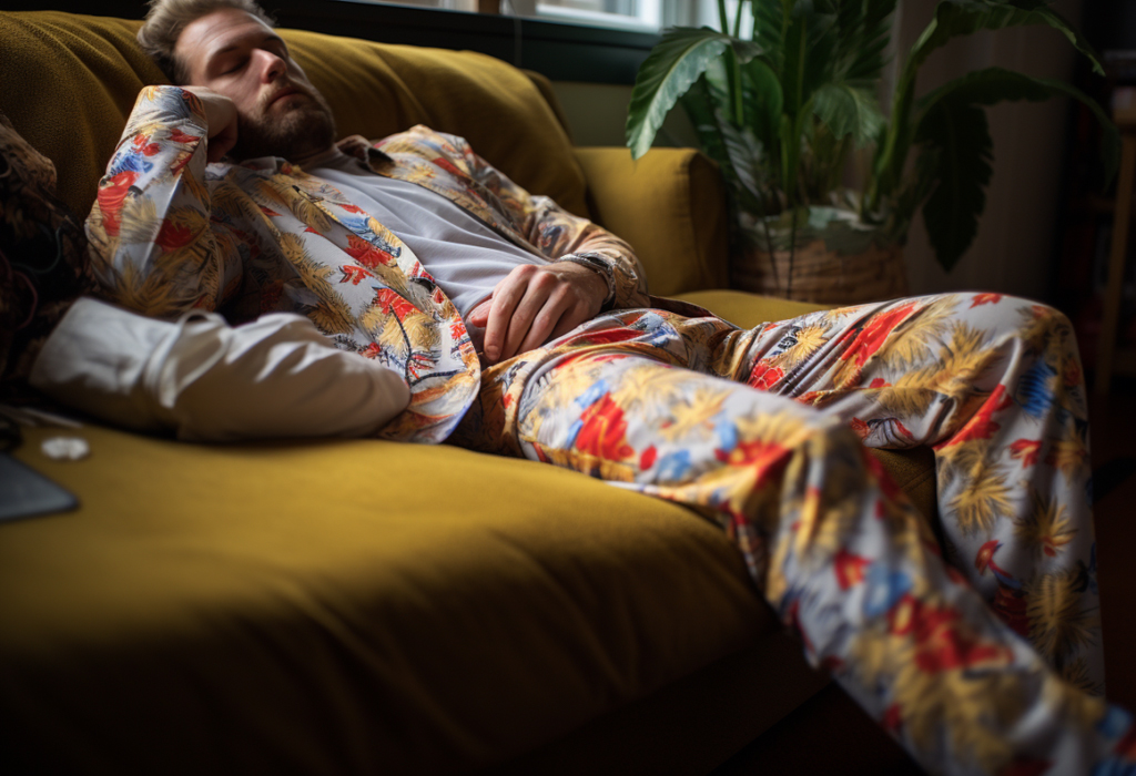 Men's Pajama type of pants