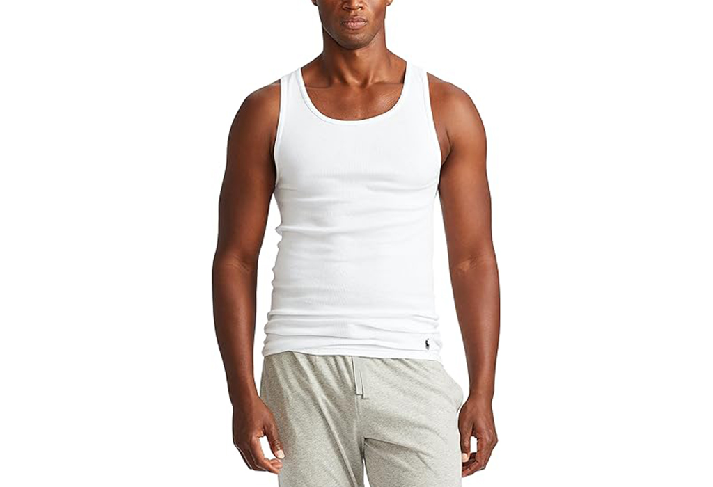 Polo Ralph Lauren Menโs Classic Fit Cotton Tanks 3-pack