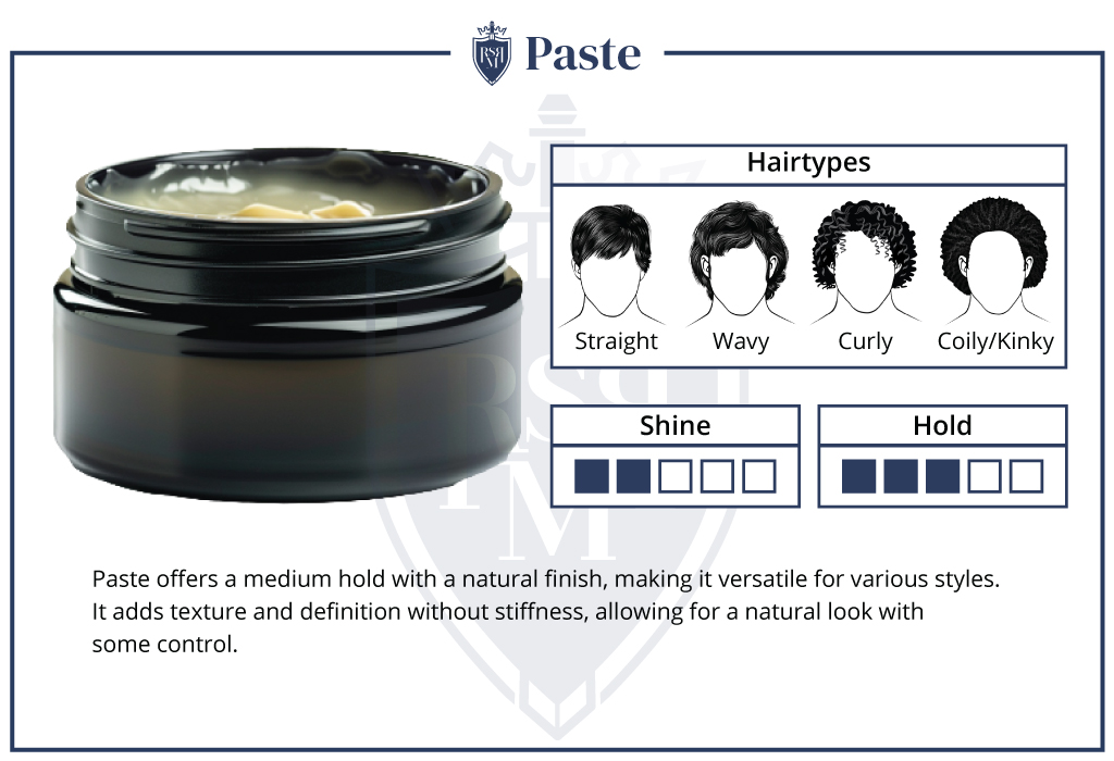 men's hair paste