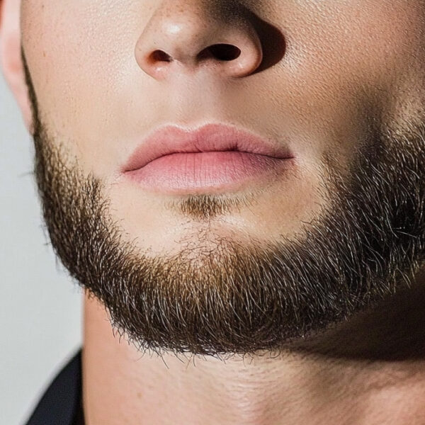 well groomed beard without mustache