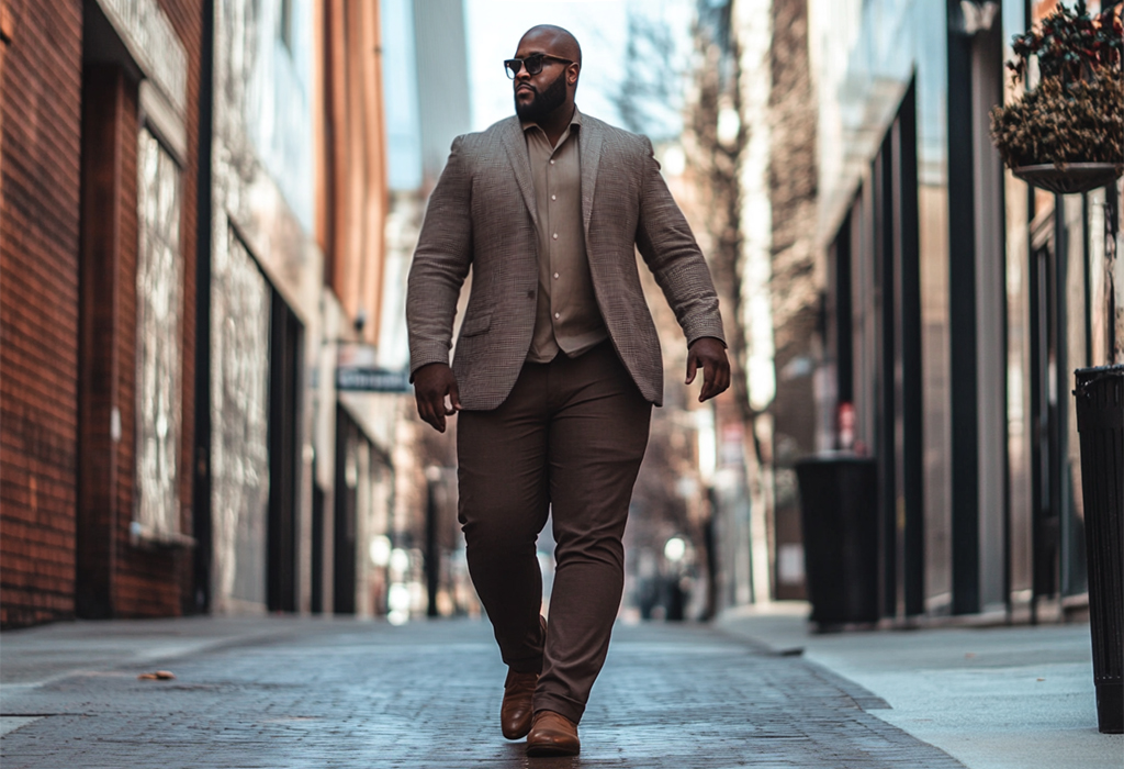 walking man with big butt