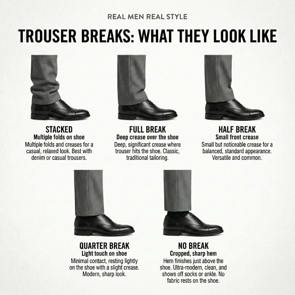 Trouser Breaks Explained | How A Man's Trousers Should Break