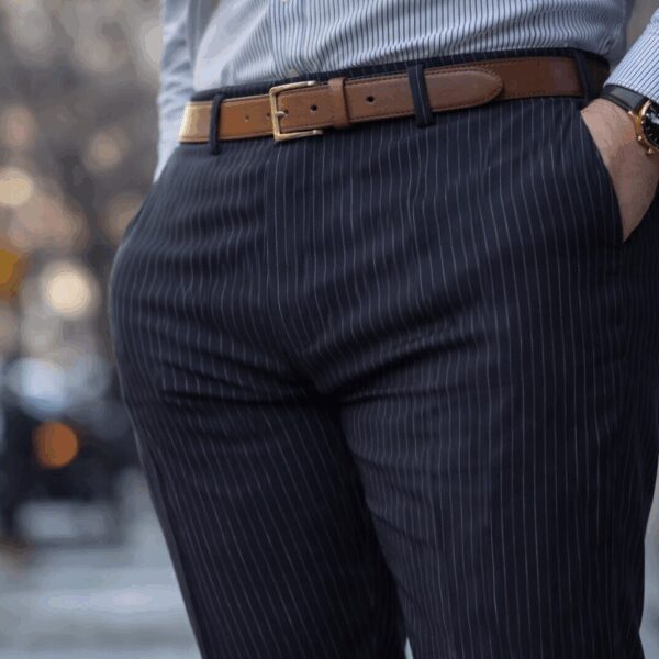 man with wide hips