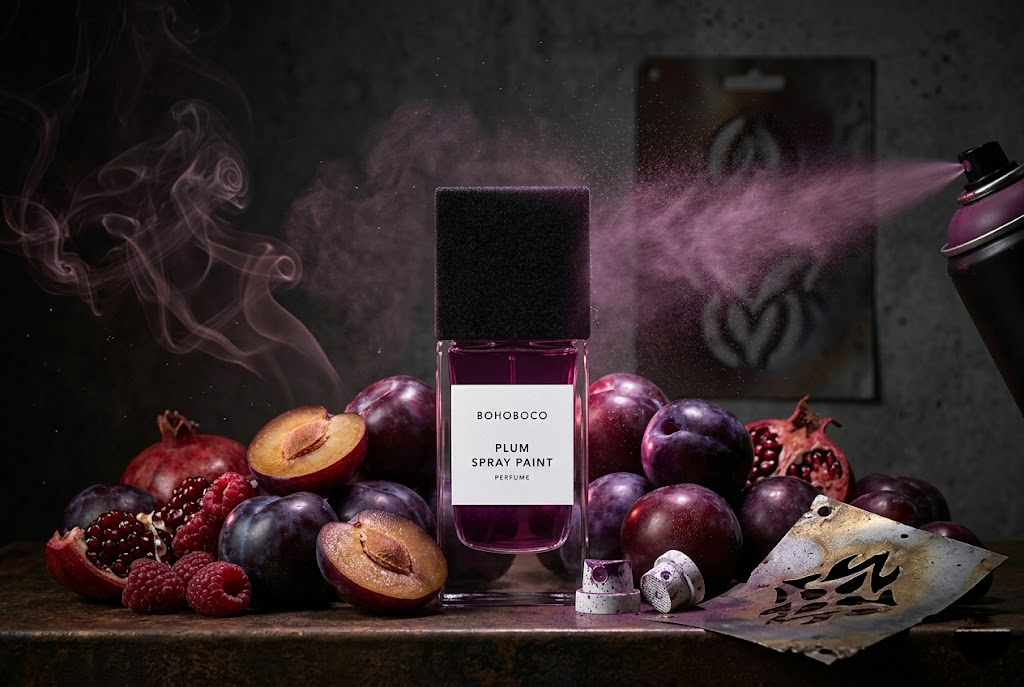 Plum Spray Paint Bohoboco