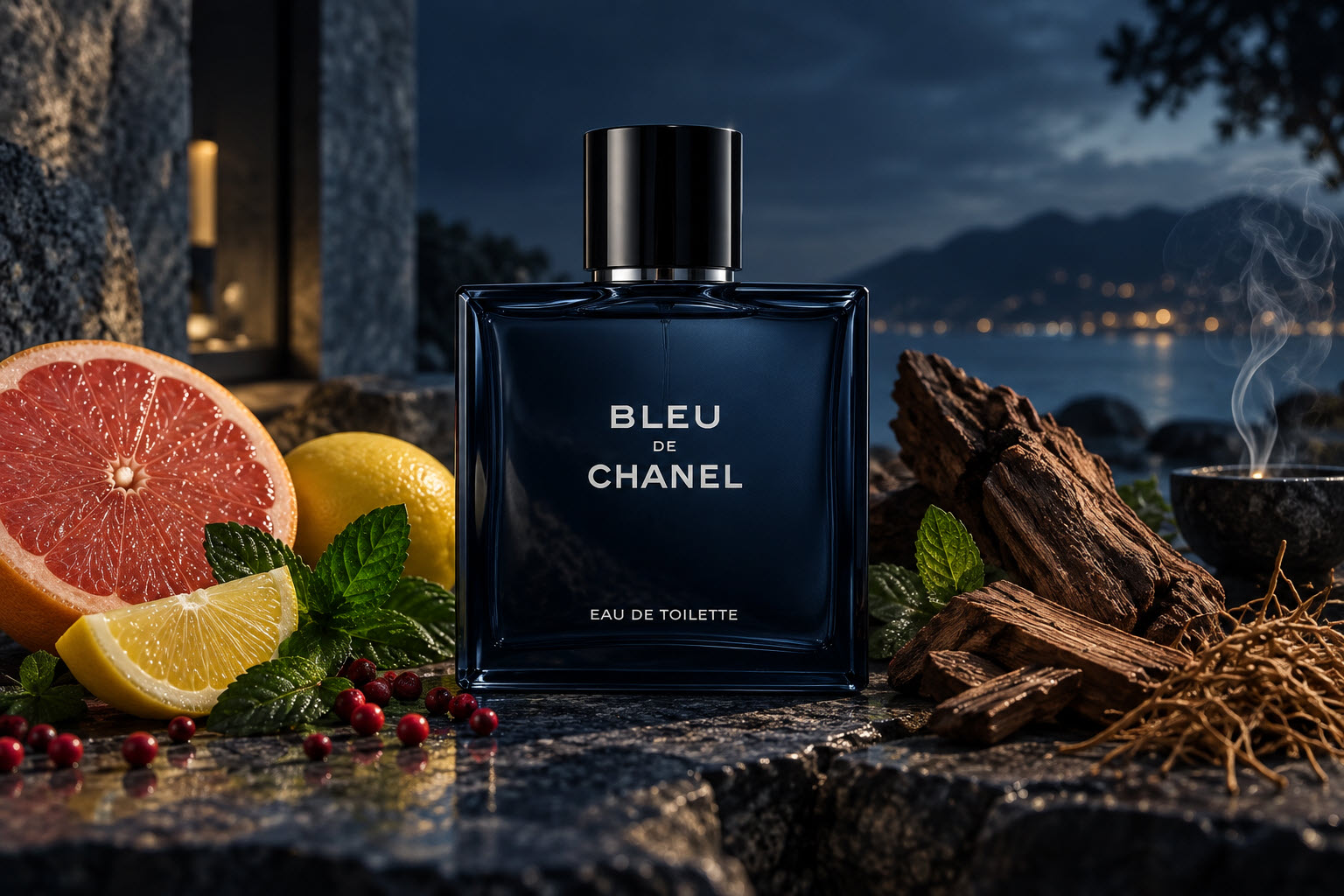 Bleu de Chanel Eau de Toilette bottle